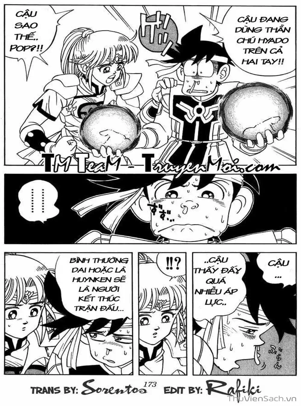 Truyện Tranh Dấu Ấn Rồng Thiêng - Dragon Quest trang 4