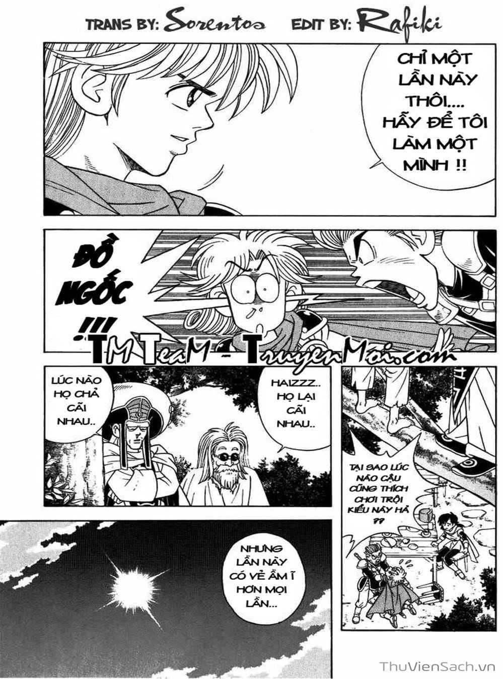 Truyện Tranh Dấu Ấn Rồng Thiêng - Dragon Quest trang 4