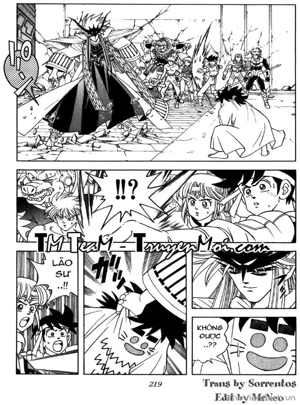 Truyện Tranh Dấu Ấn Rồng Thiêng - Dragon Quest trang 4