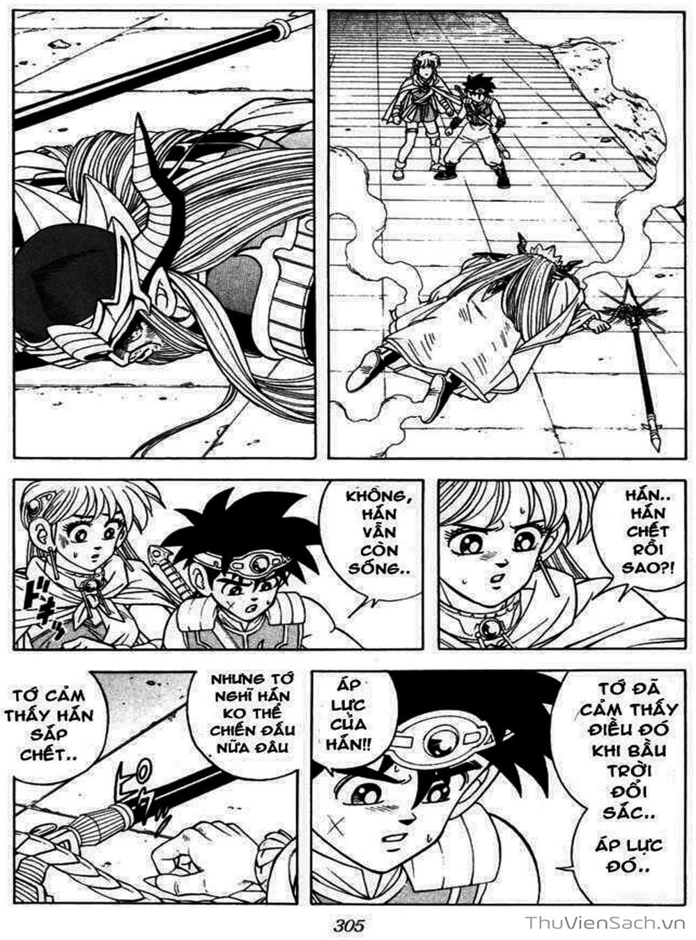 Truyện Tranh Dấu Ấn Rồng Thiêng - Dragon Quest trang 4