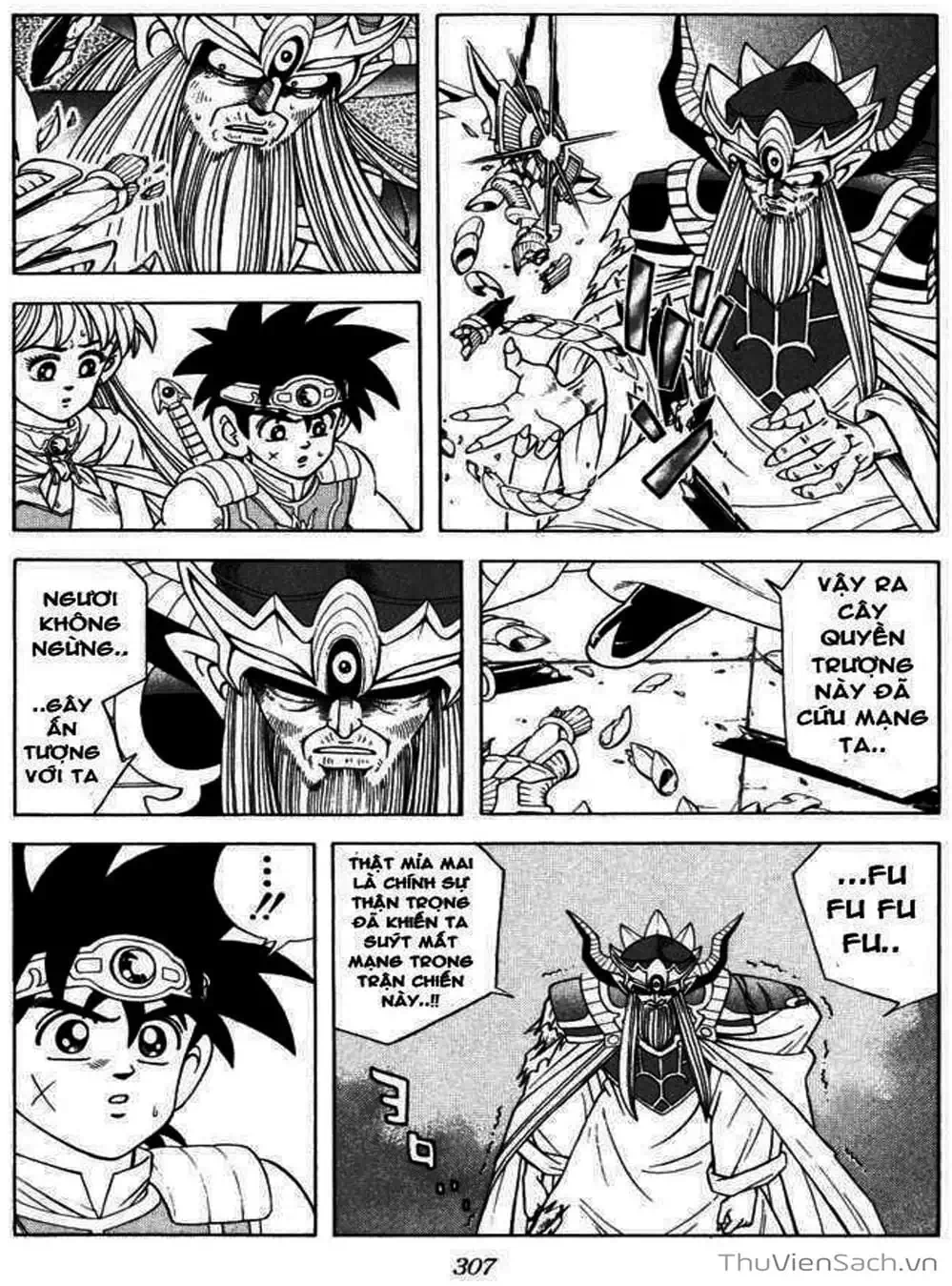 Truyện Tranh Dấu Ấn Rồng Thiêng - Dragon Quest trang 4