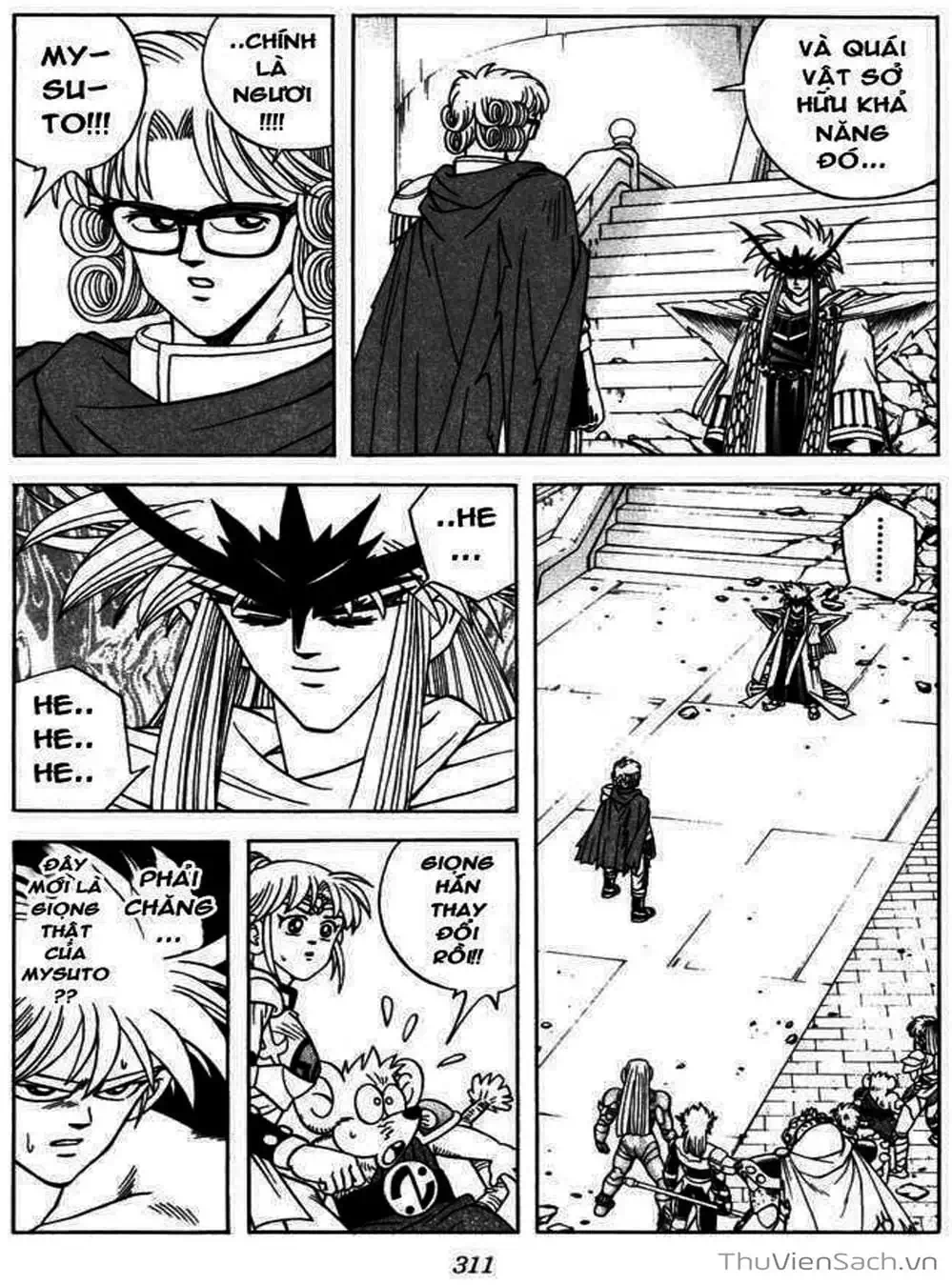 Truyện Tranh Dấu Ấn Rồng Thiêng - Dragon Quest trang 4