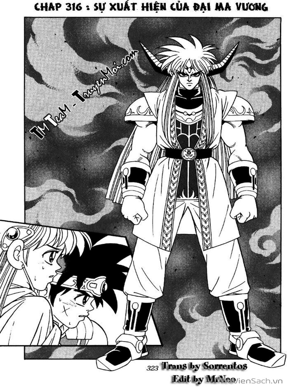 Truyện Tranh Dấu Ấn Rồng Thiêng - Dragon Quest trang 4