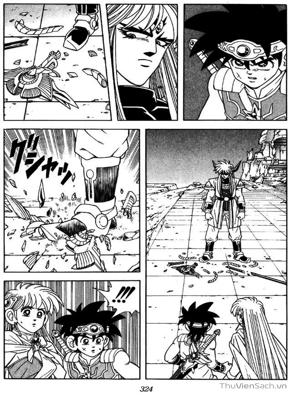 Truyện Tranh Dấu Ấn Rồng Thiêng - Dragon Quest trang 4