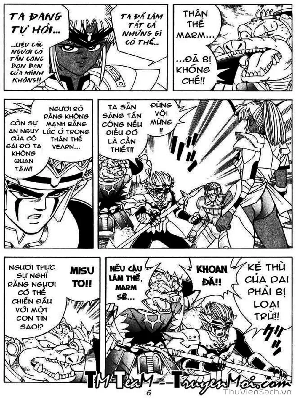 Truyện Tranh Dấu Ấn Rồng Thiêng - Dragon Quest trang 4