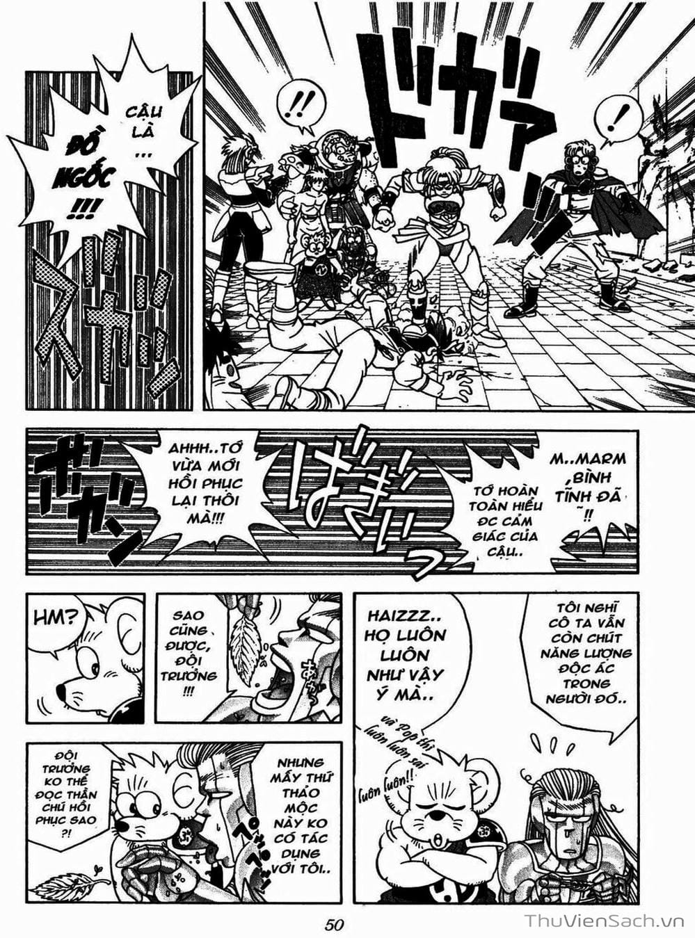 Truyện Tranh Dấu Ấn Rồng Thiêng - Dragon Quest trang 4