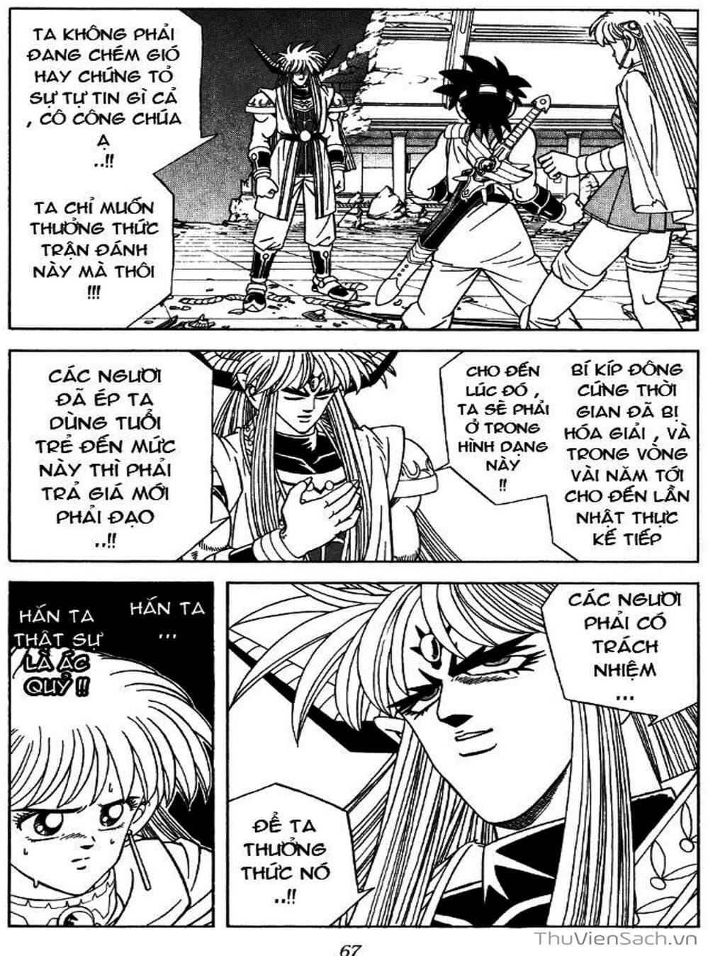 Truyện Tranh Dấu Ấn Rồng Thiêng - Dragon Quest trang 4