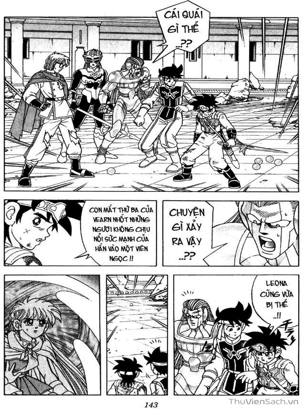 Truyện Tranh Dấu Ấn Rồng Thiêng - Dragon Quest trang 4