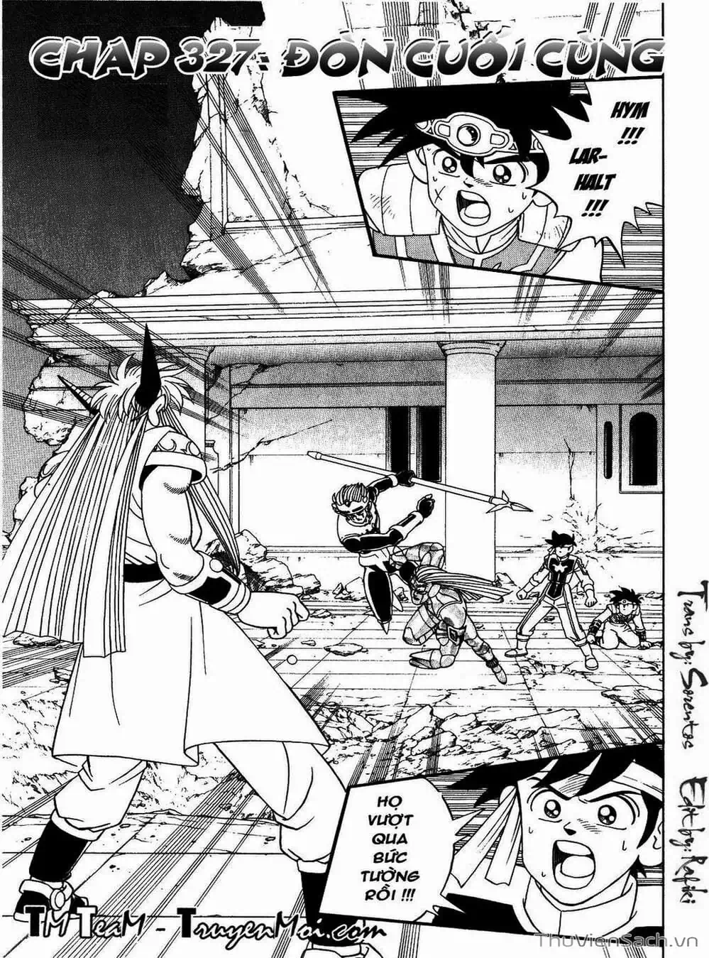 Truyện Tranh Dấu Ấn Rồng Thiêng - Dragon Quest trang 4