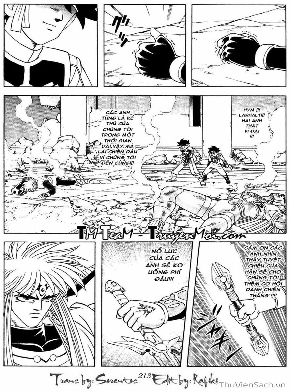 Truyện Tranh Dấu Ấn Rồng Thiêng - Dragon Quest trang 4