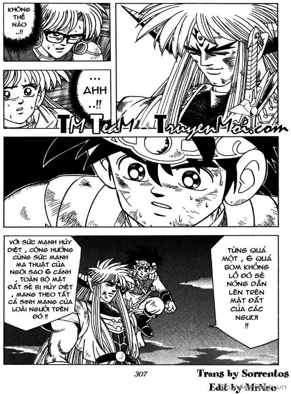 Truyện Tranh Dấu Ấn Rồng Thiêng - Dragon Quest trang 4