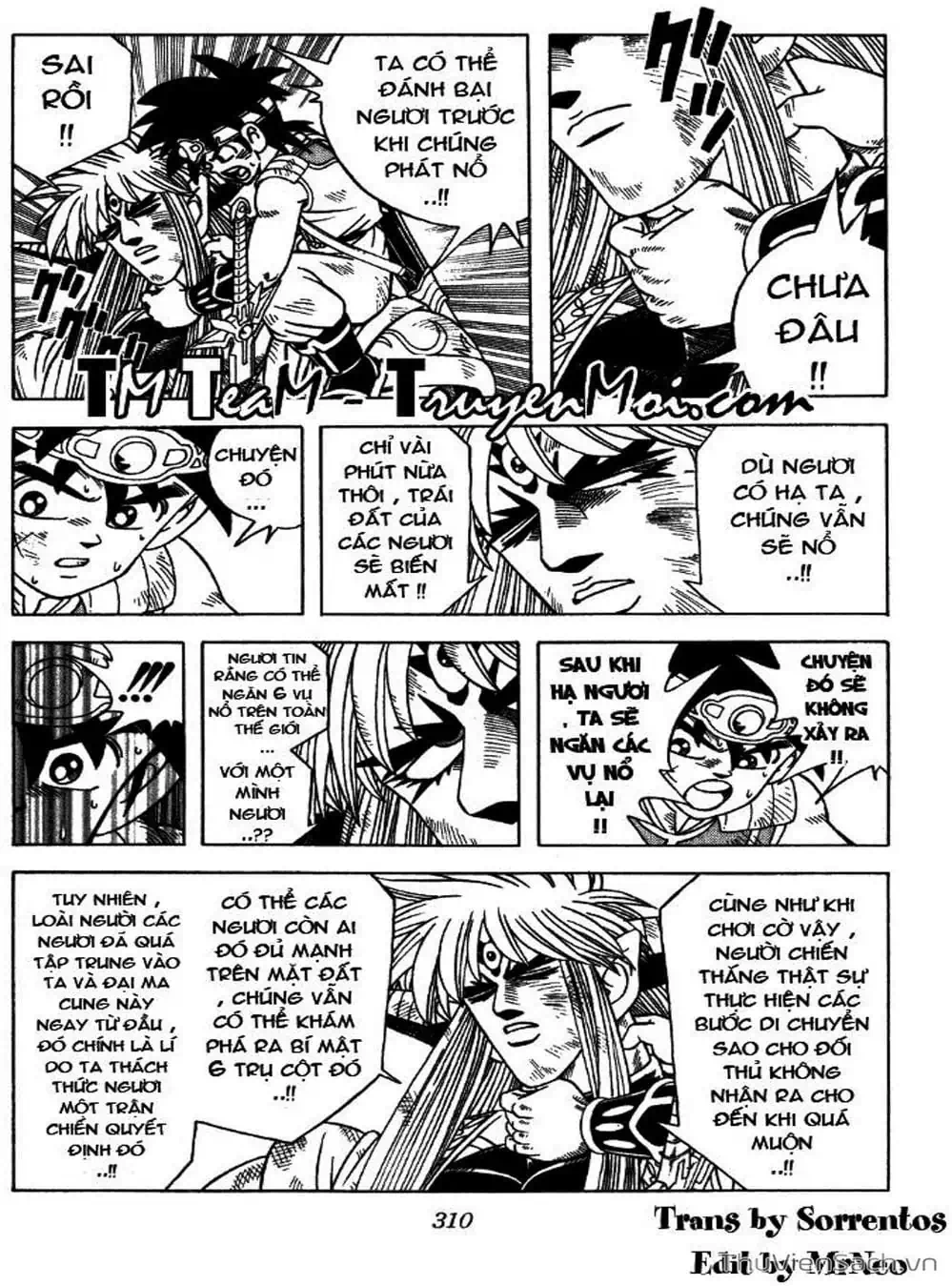 Truyện Tranh Dấu Ấn Rồng Thiêng - Dragon Quest trang 4