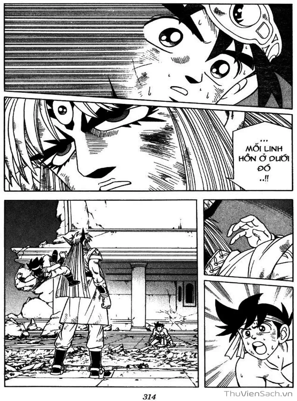 Truyện Tranh Dấu Ấn Rồng Thiêng - Dragon Quest trang 4