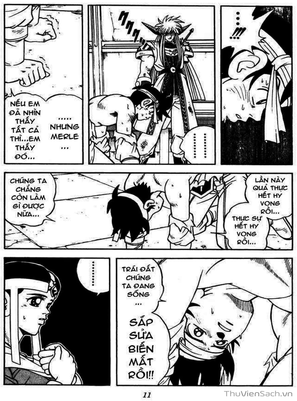 Truyện Tranh Dấu Ấn Rồng Thiêng - Dragon Quest trang 4