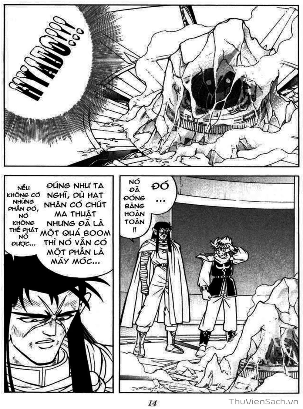 Truyện Tranh Dấu Ấn Rồng Thiêng - Dragon Quest trang 4