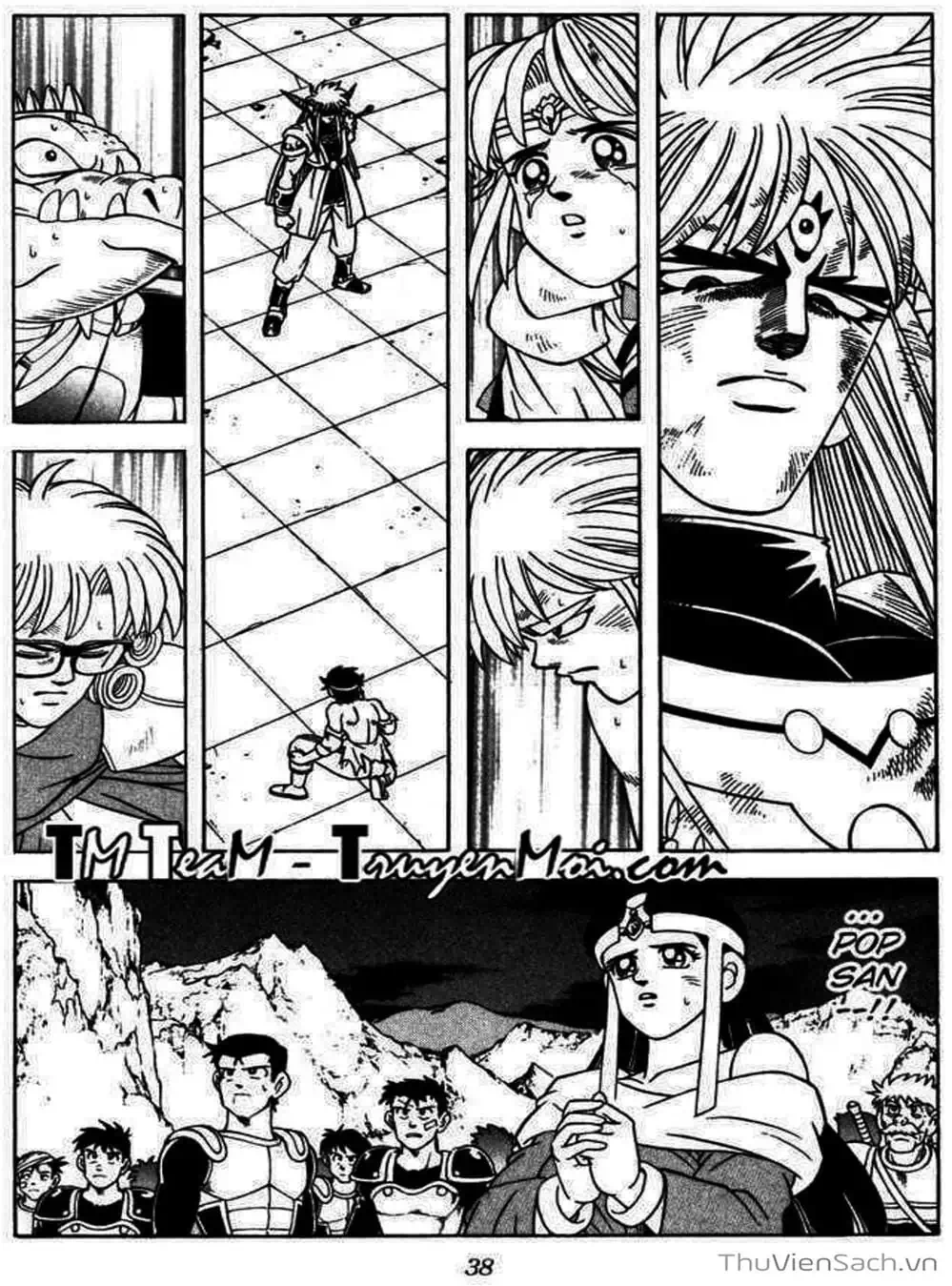 Truyện Tranh Dấu Ấn Rồng Thiêng - Dragon Quest trang 4