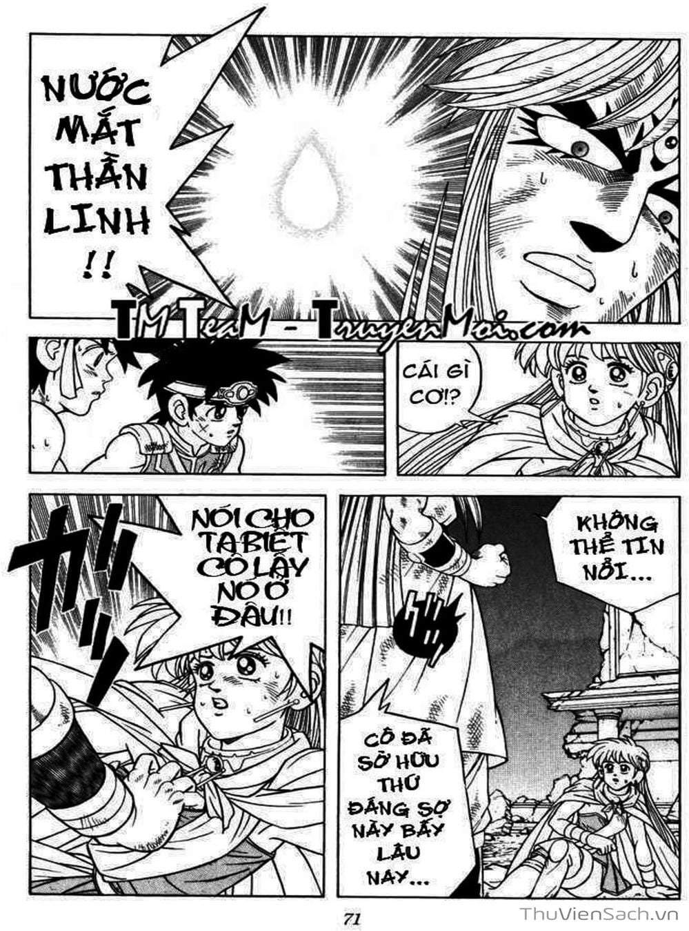 Truyện Tranh Dấu Ấn Rồng Thiêng - Dragon Quest trang 4