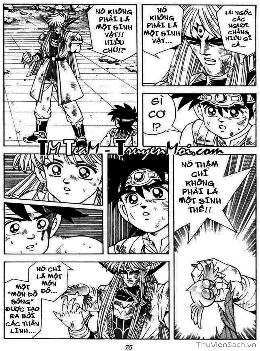 Truyện Tranh Dấu Ấn Rồng Thiêng - Dragon Quest trang 4