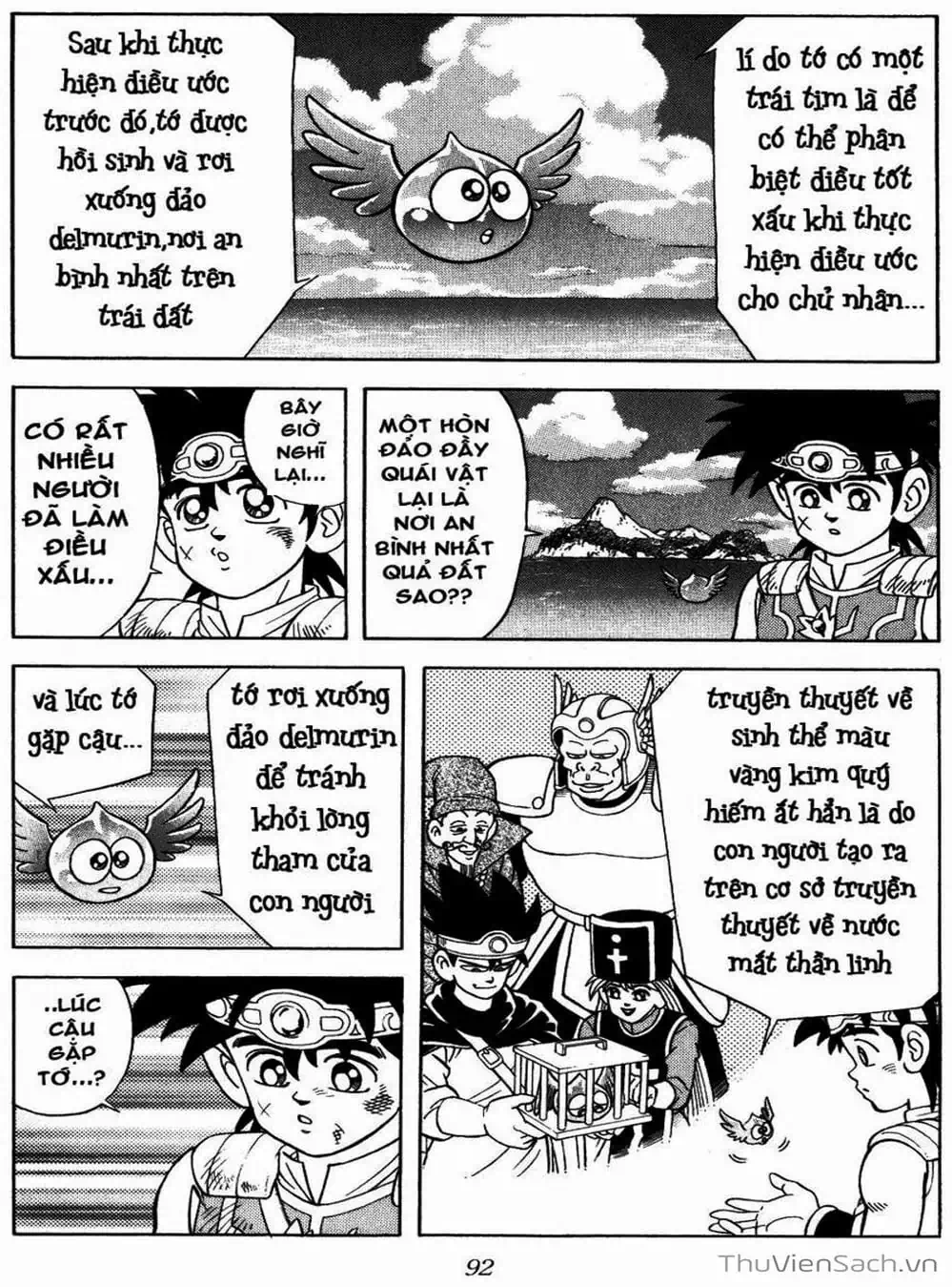 Truyện Tranh Dấu Ấn Rồng Thiêng - Dragon Quest trang 4