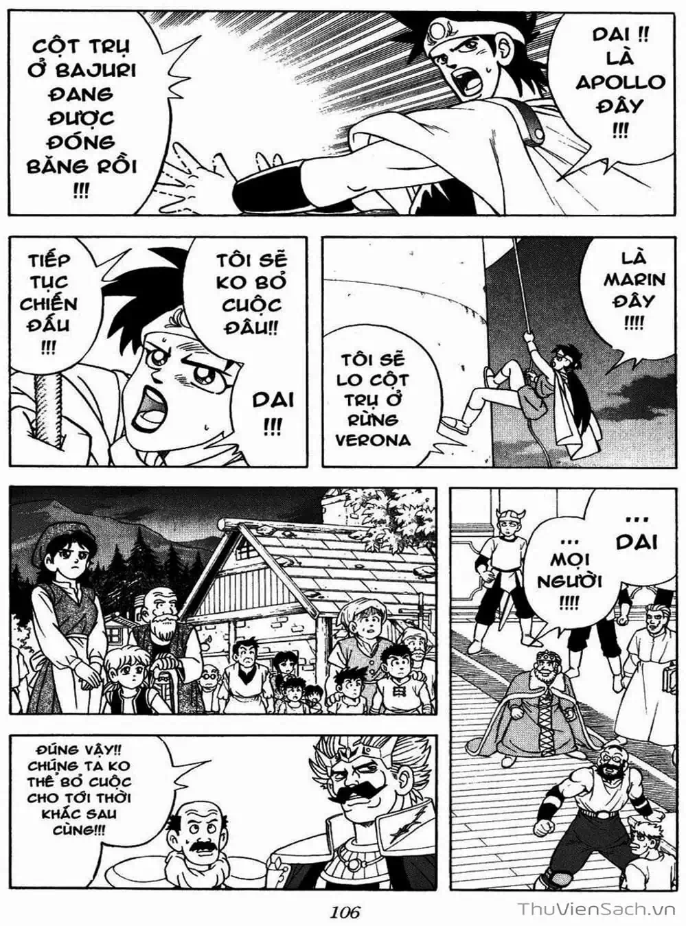 Truyện Tranh Dấu Ấn Rồng Thiêng - Dragon Quest trang 4