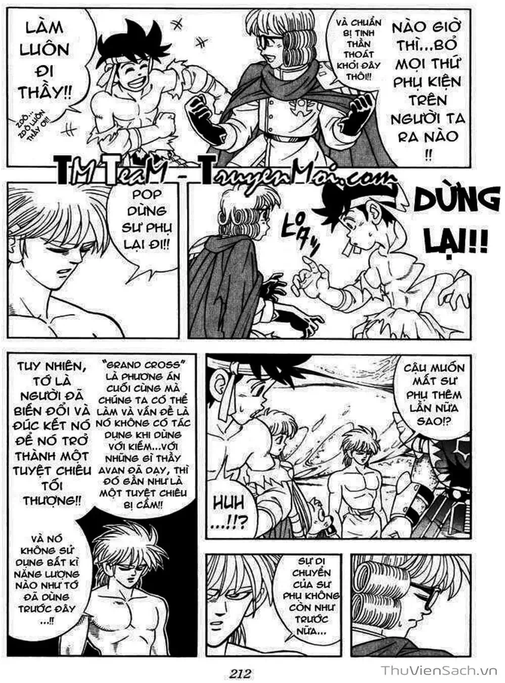 Truyện Tranh Dấu Ấn Rồng Thiêng - Dragon Quest trang 4