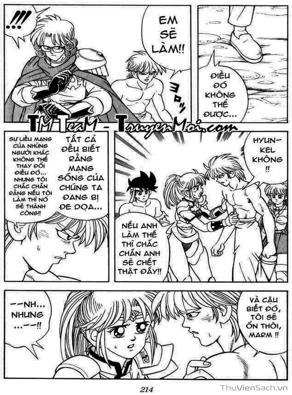 Truyện Tranh Dấu Ấn Rồng Thiêng - Dragon Quest trang 4