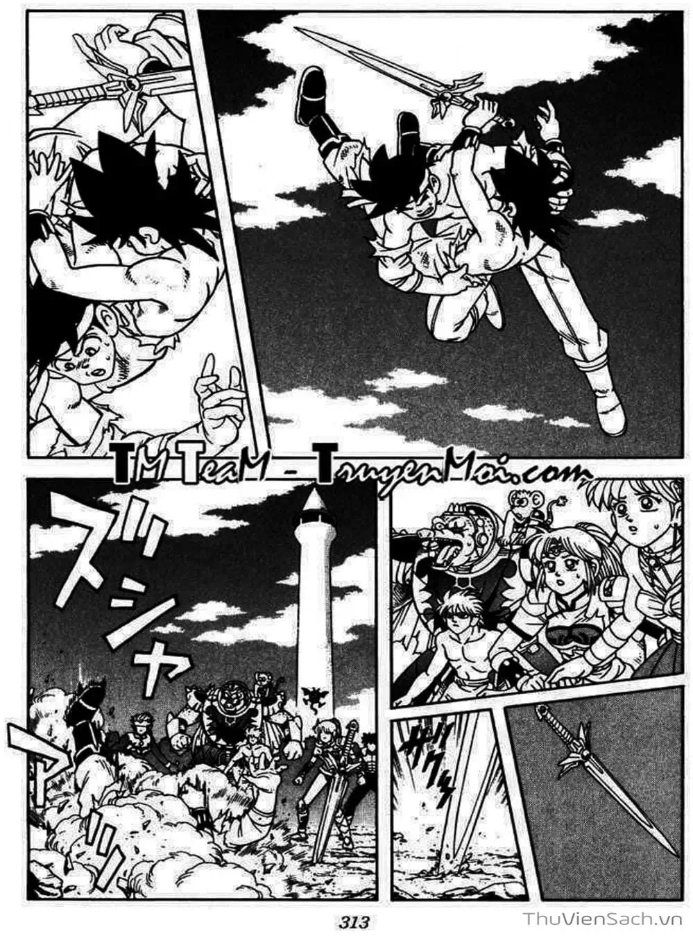 Truyện Tranh Dấu Ấn Rồng Thiêng - Dragon Quest trang 4