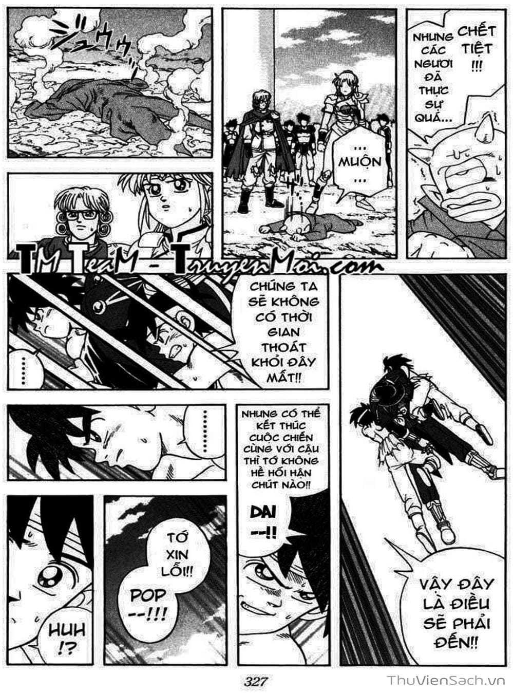 Truyện Tranh Dấu Ấn Rồng Thiêng - Dragon Quest trang 4