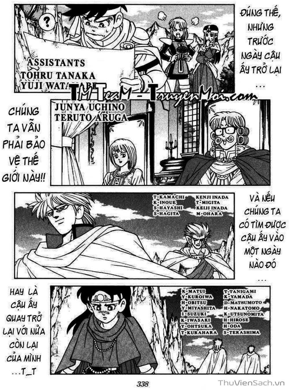 Truyện Tranh Dấu Ấn Rồng Thiêng - Dragon Quest trang 4