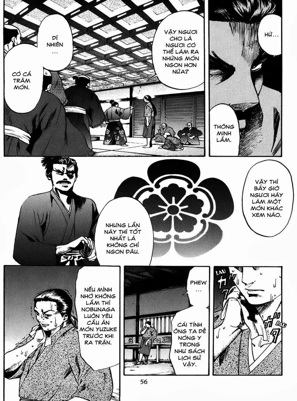 Truyện Tranh Đầu Bếp Của Nobunaga - Nobunaga No Chef trang 4