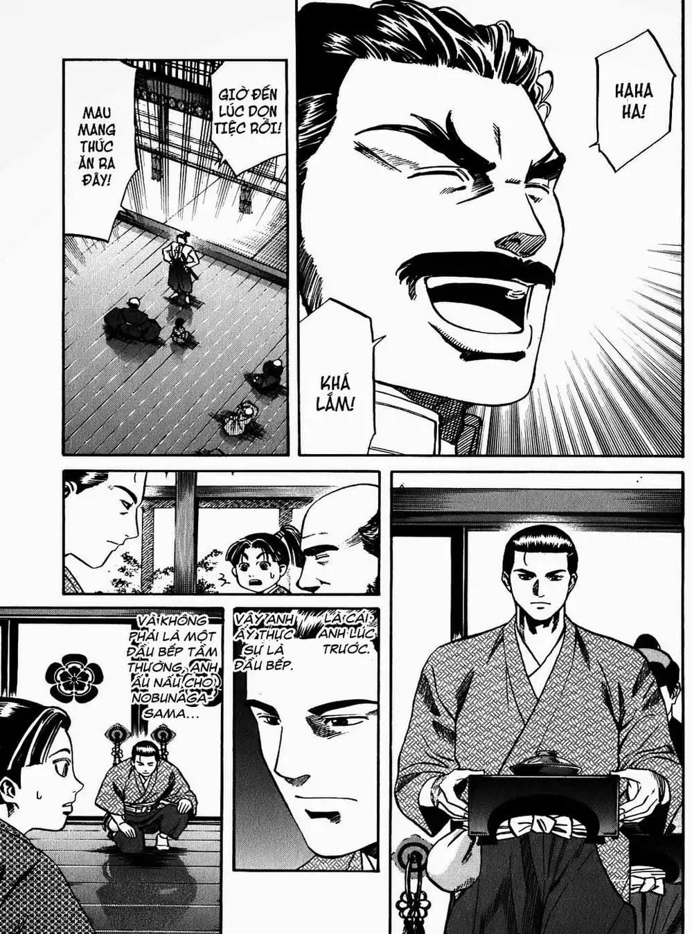 Truyện Tranh Đầu Bếp Của Nobunaga - Nobunaga No Chef trang 4