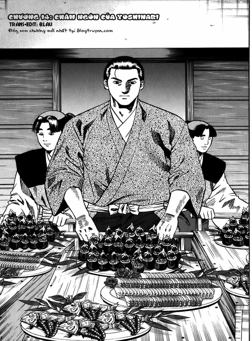 Truyện Tranh Đầu Bếp Của Nobunaga - Nobunaga No Chef trang 4