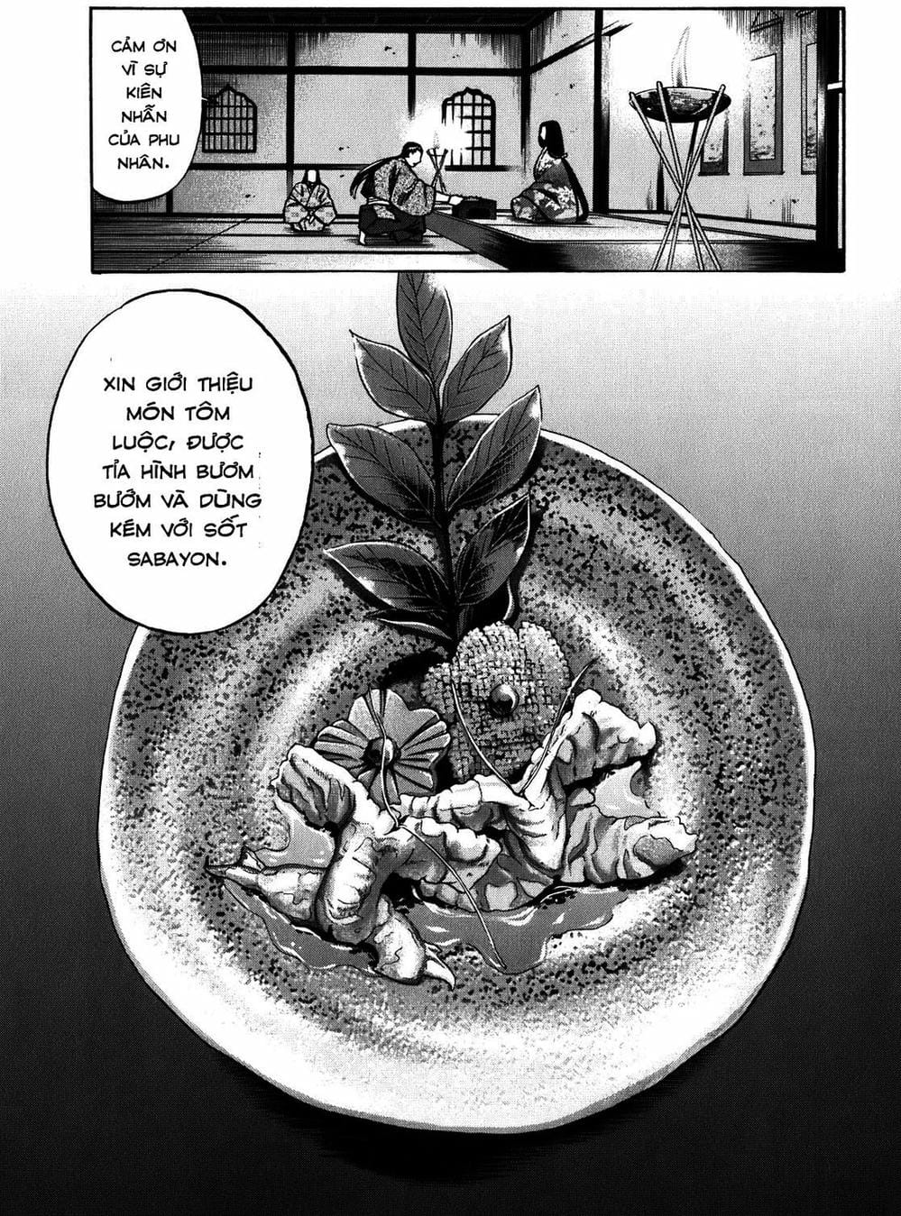 Truyện Tranh Đầu Bếp Của Nobunaga - Nobunaga No Chef trang 4