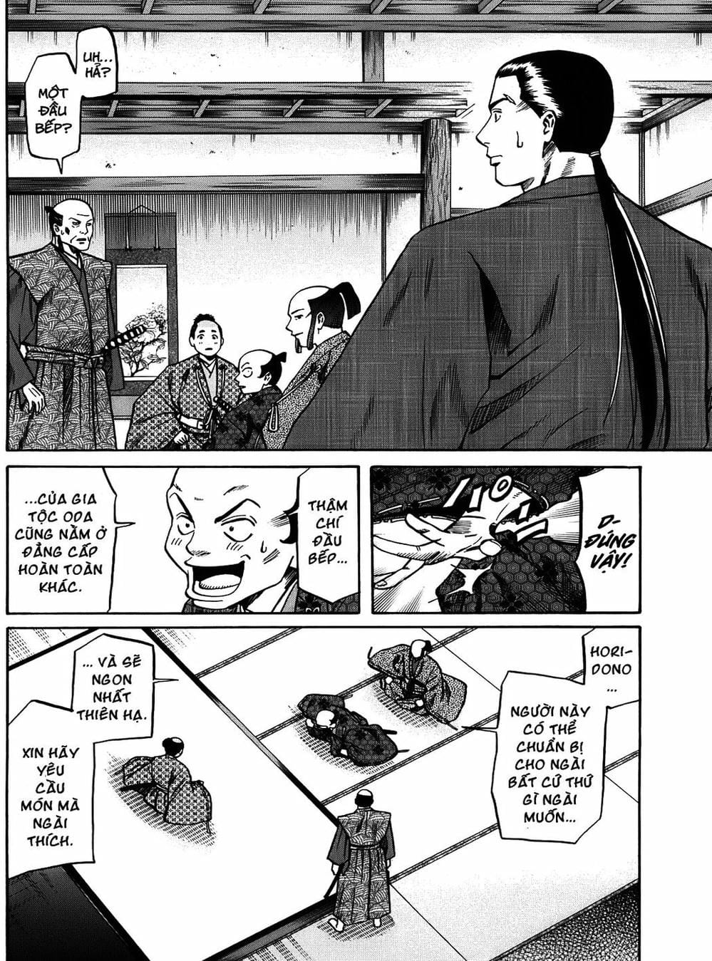 Truyện Tranh Đầu Bếp Của Nobunaga - Nobunaga No Chef trang 4