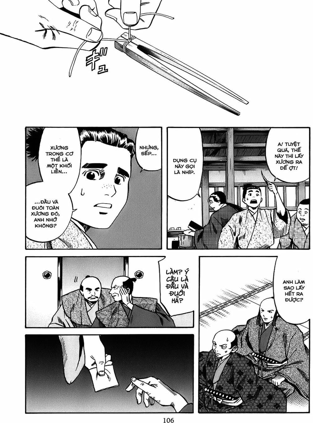 Truyện Tranh Đầu Bếp Của Nobunaga - Nobunaga No Chef trang 4