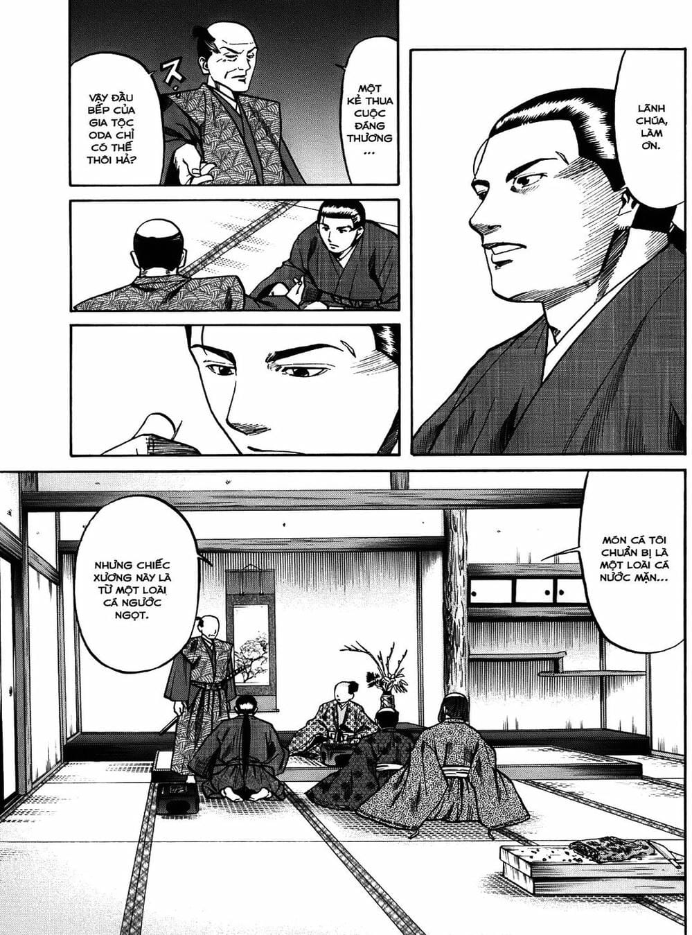 Truyện Tranh Đầu Bếp Của Nobunaga - Nobunaga No Chef trang 4