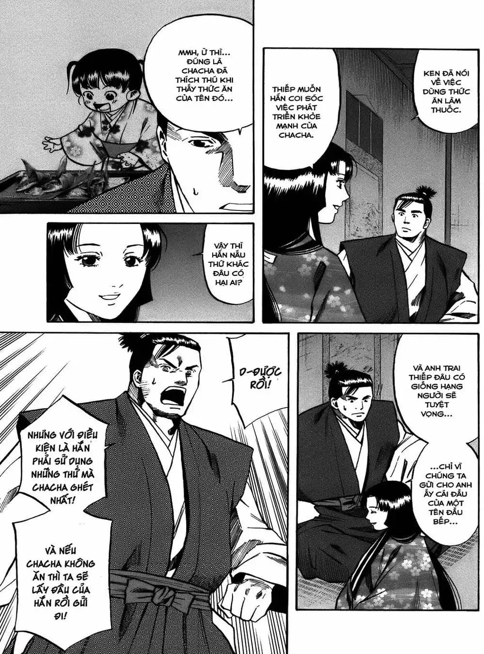 Truyện Tranh Đầu Bếp Của Nobunaga - Nobunaga No Chef trang 4