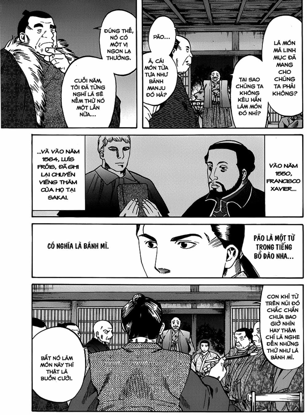 Truyện Tranh Đầu Bếp Của Nobunaga - Nobunaga No Chef trang 4