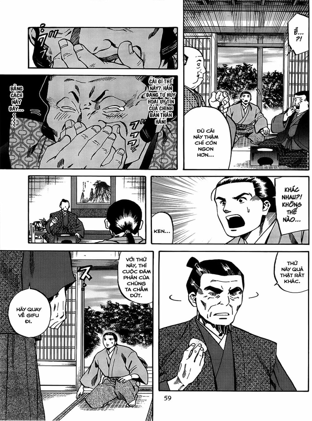 Truyện Tranh Đầu Bếp Của Nobunaga - Nobunaga No Chef trang 4