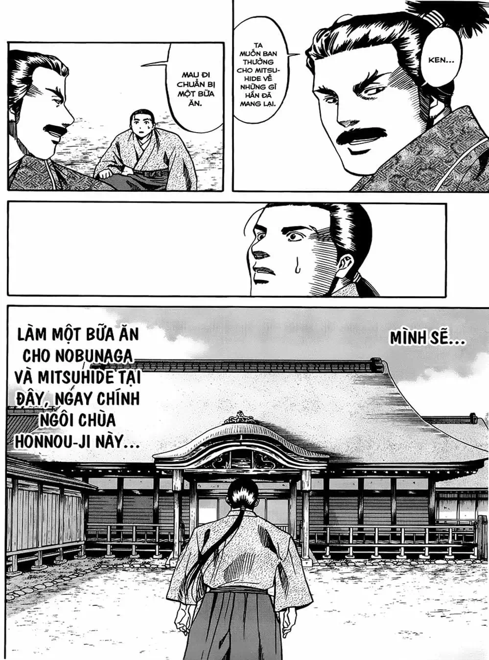 Truyện Tranh Đầu Bếp Của Nobunaga - Nobunaga No Chef trang 4