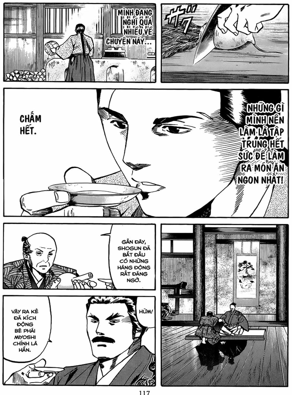 Truyện Tranh Đầu Bếp Của Nobunaga - Nobunaga No Chef trang 4