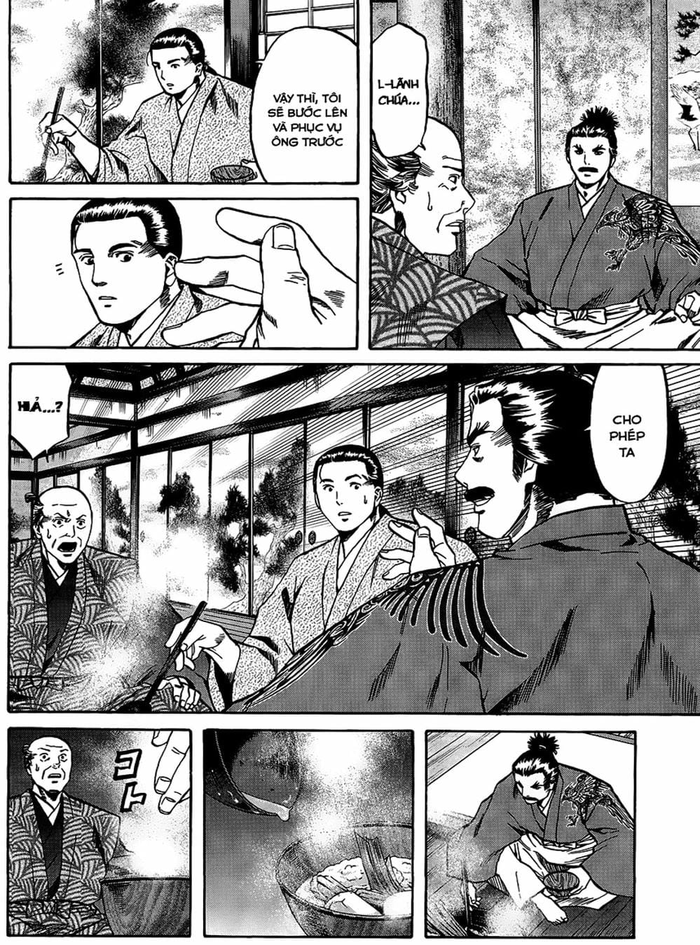 Truyện Tranh Đầu Bếp Của Nobunaga - Nobunaga No Chef trang 4
