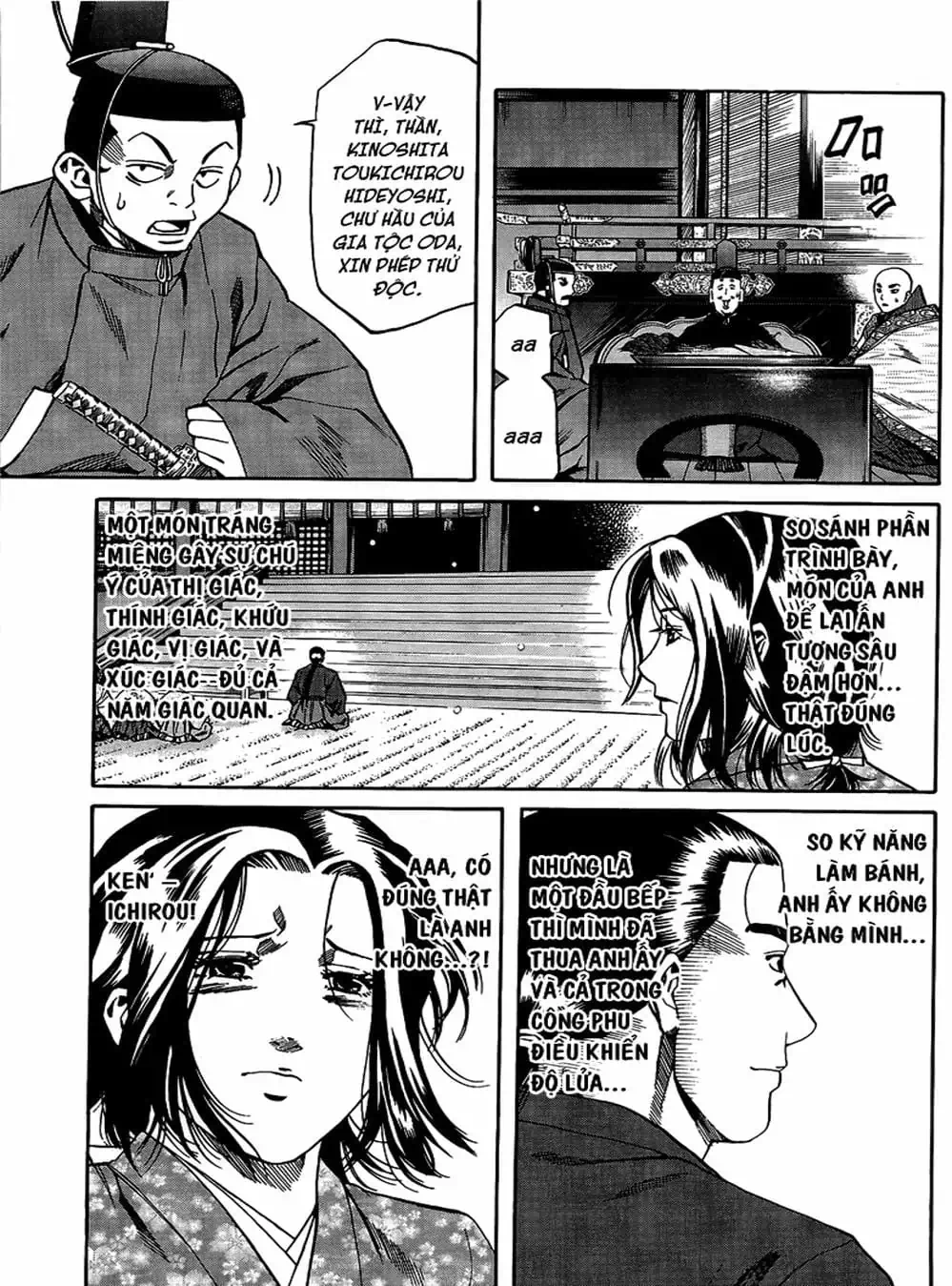 Truyện Tranh Đầu Bếp Của Nobunaga - Nobunaga No Chef trang 4