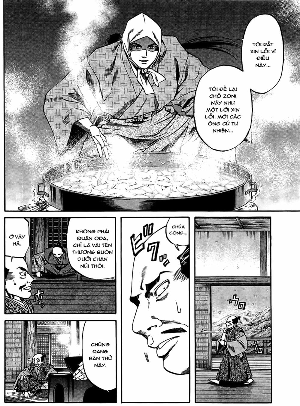 Truyện Tranh Đầu Bếp Của Nobunaga - Nobunaga No Chef trang 4
