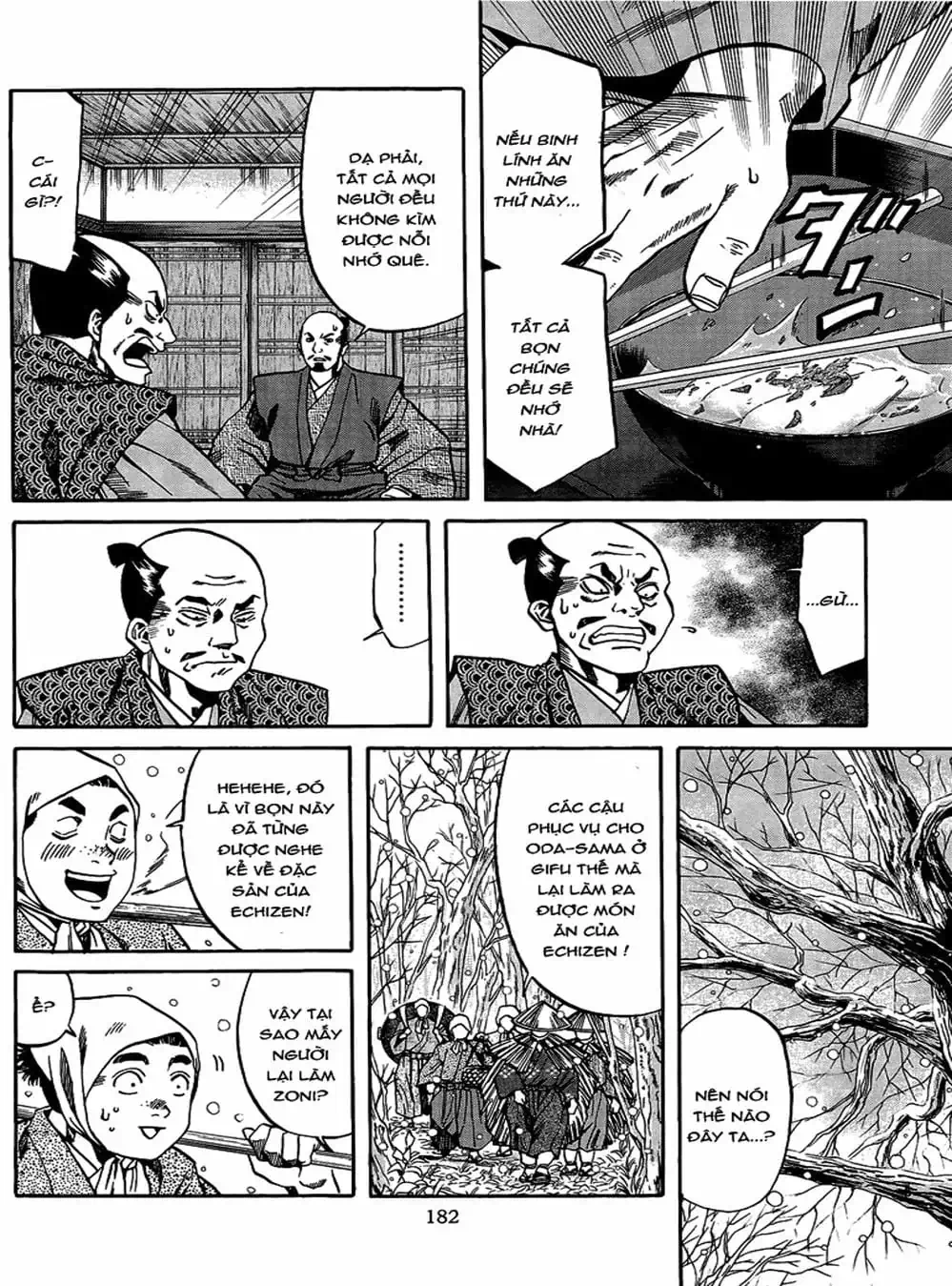 Truyện Tranh Đầu Bếp Của Nobunaga - Nobunaga No Chef trang 4