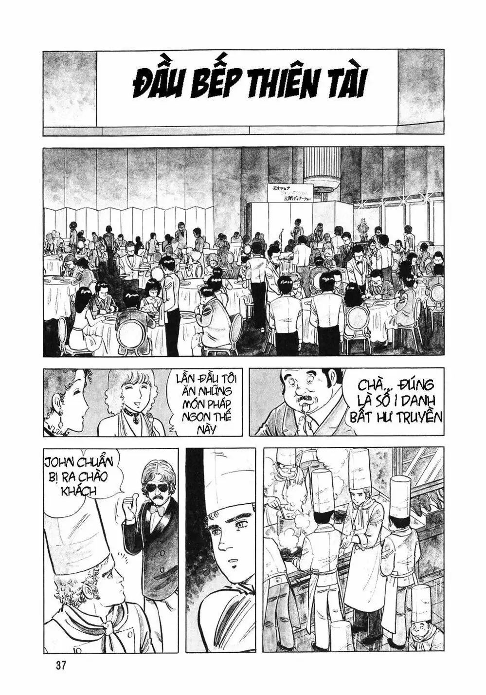 Truyện Tranh Đầu Bếp Trứ Danh - The Chef trang 3