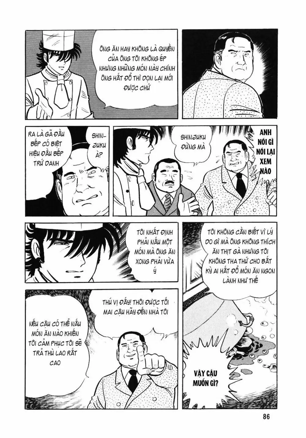 Truyện Tranh Đầu Bếp Trứ Danh - The Chef trang 3