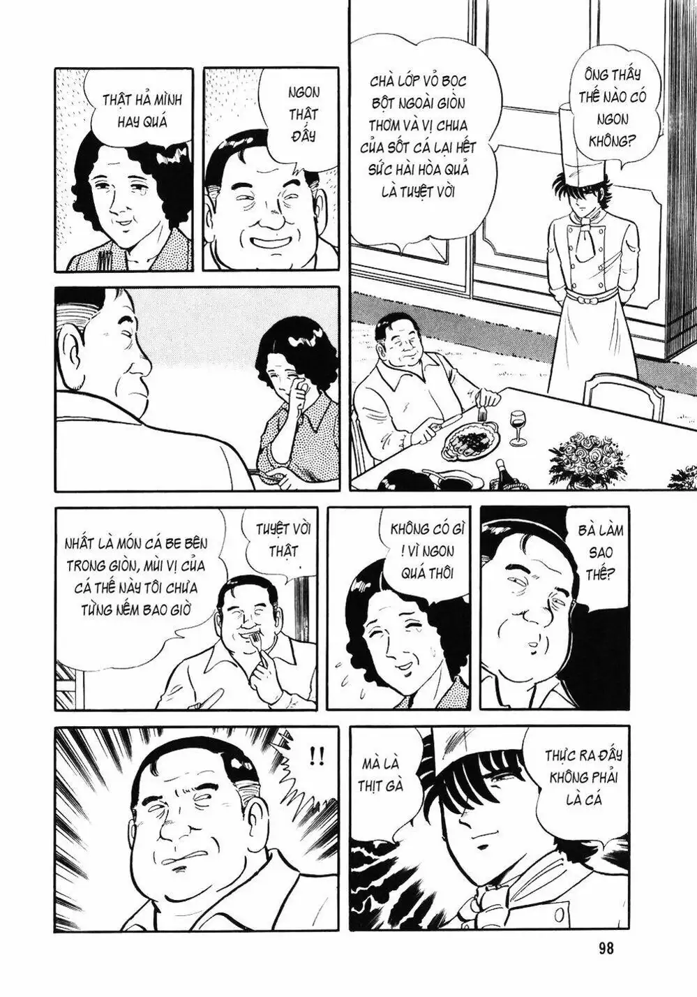 Truyện Tranh Đầu Bếp Trứ Danh - The Chef trang 3