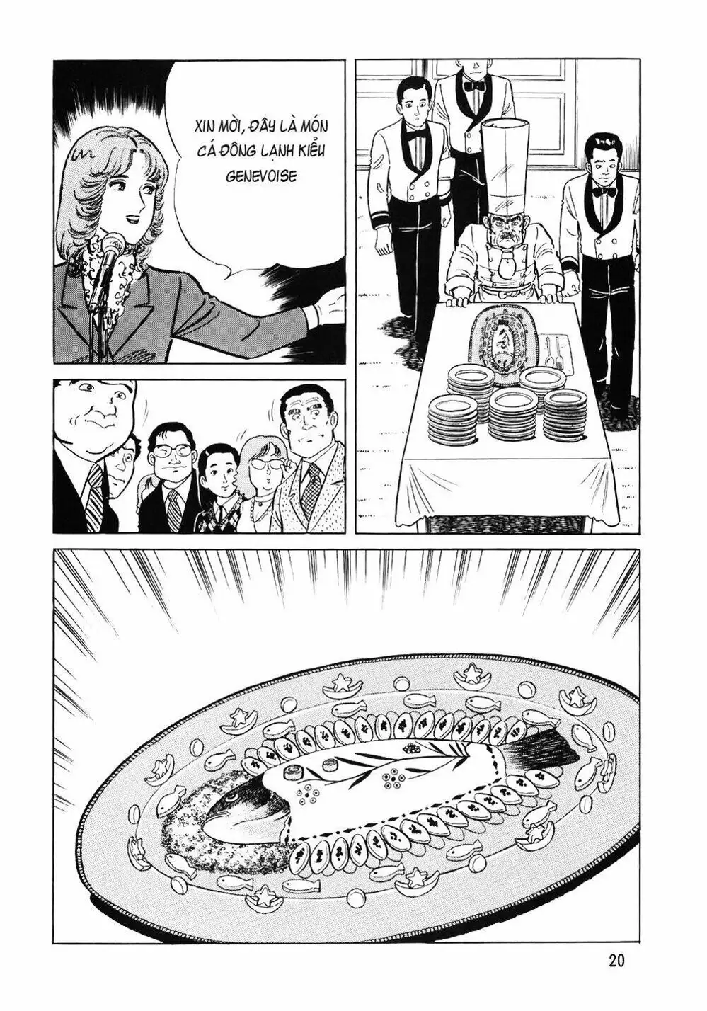 Truyện Tranh Đầu Bếp Trứ Danh - The Chef trang 3