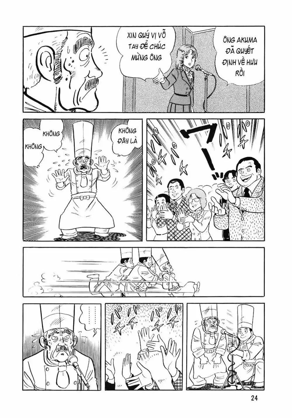 Truyện Tranh Đầu Bếp Trứ Danh - The Chef trang 3